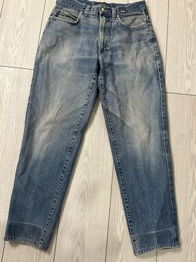 Versace Vintage-Style Women's Blue Washed Jeans